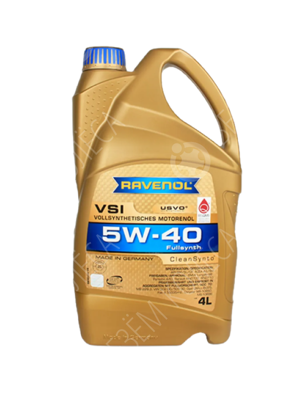 Моторное масло Ravenol VSI 5W-40, 4 л.