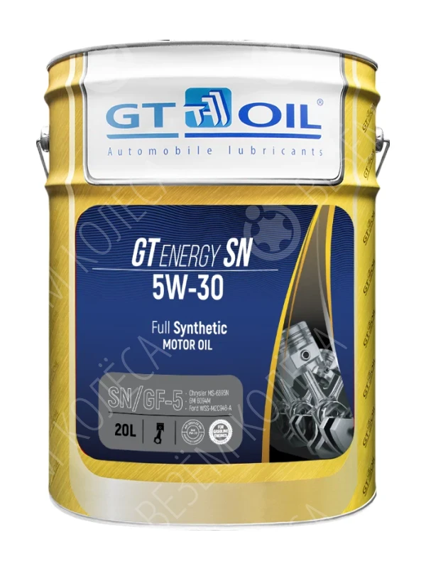 Масло моторное GT OIL Energy 5W-30 Синтетическое 20л (8809059407967)