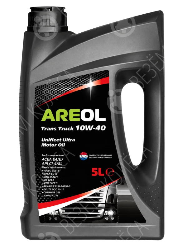 Масло моторное AREOL Trans Truck 10W-40 Полусинтетическое 5л (10W40AR052)