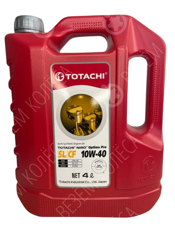 Моторное масло Totachi Niro Optima Pro 10W-40, 4 л.