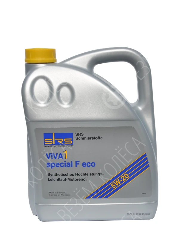 Масло моторное SRS VIVA 1 Special F Eco 5W-20 Синтетическое 5л (4033885001301)