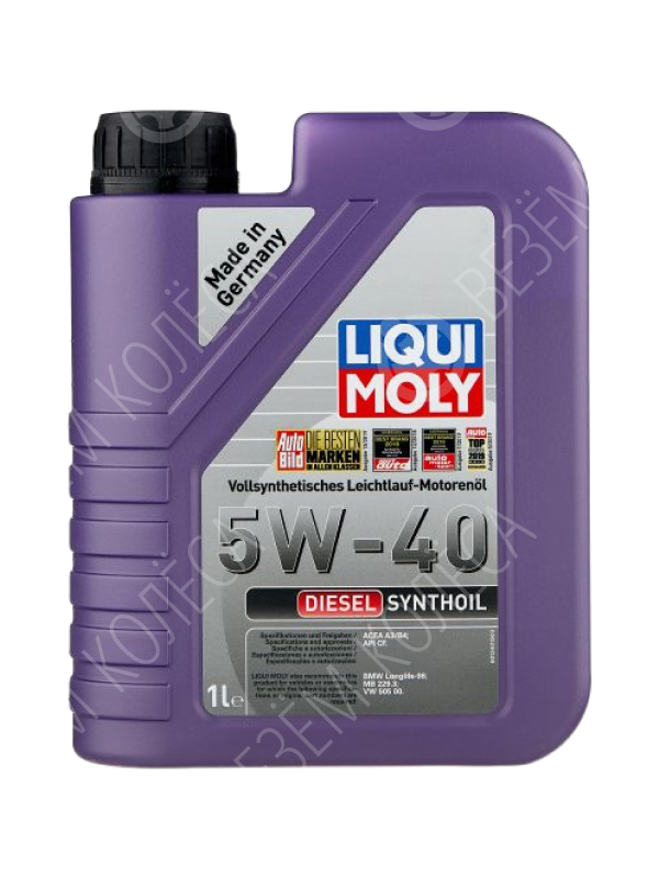 Моторное масло Liqui Moly Synthoil High Tech 5W-40, 1 л.