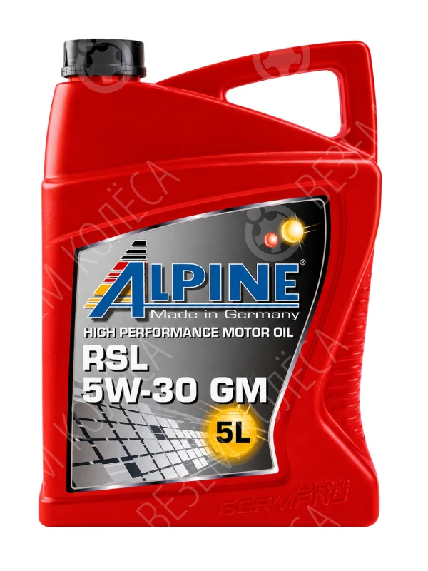 Масло моторное ALPINE RSL 5W-30 Синтетическое 5л (0101362)