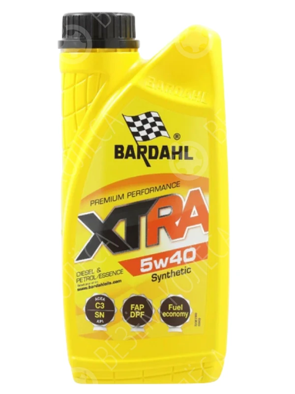 Масло моторное Bardahl XTRA 5W-40 Синтетическое 1л (34121)