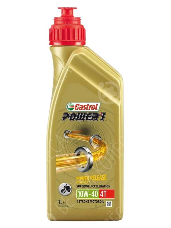 Масло моторное CASTROL Power 1 4T 10W-40 Полусинтетическое 1л (15688B)