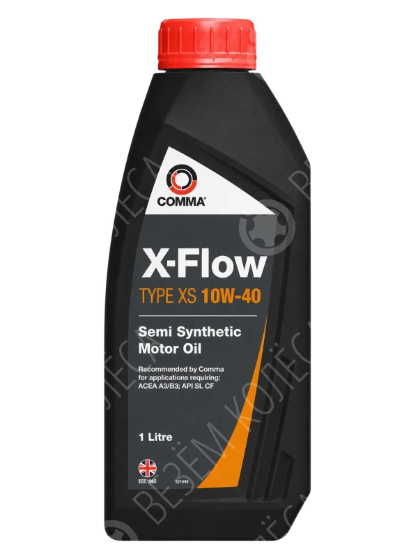 Масло моторное COMMA X-Flow Type XS 10W-40 Полусинтетическое 1л (XFXS1L)