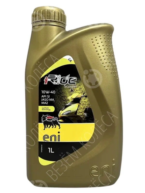 Масло моторное ENI I-Ride Scooter 10W-40 Полусинтетическое 1л (8003699008533)