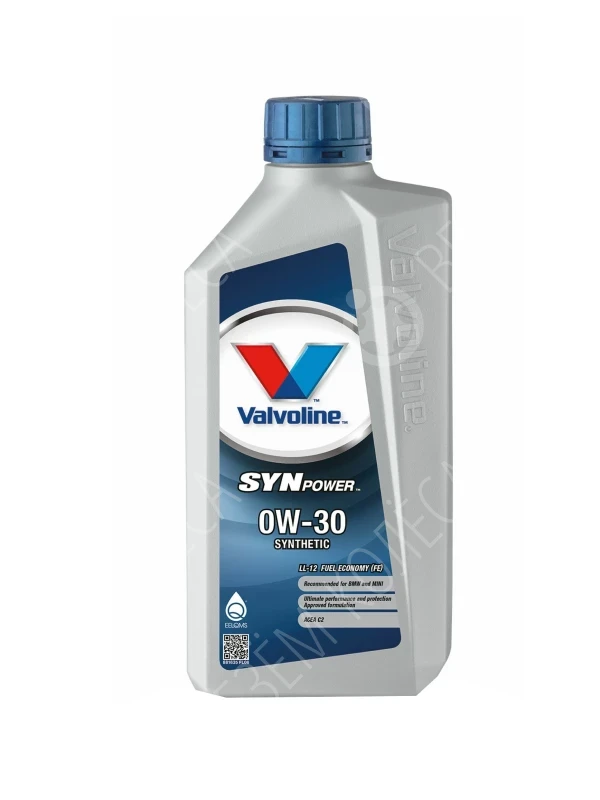 Моторное масло Valvoline Synpower FE 0W-30, 1 л.