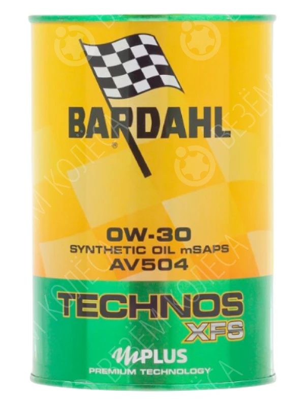 Масло моторное Bardahl C60 TECHNOS XFS AV504 0W-30 Синтетическое 1л (369040)
