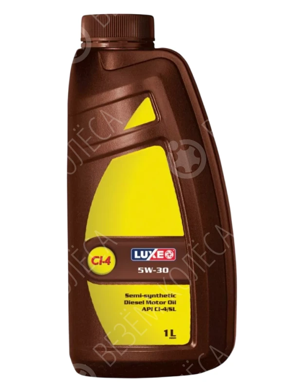 Масло моторное LUXE Diesel Ci-4 5W-30 Полусинтетическое 1л (30088)