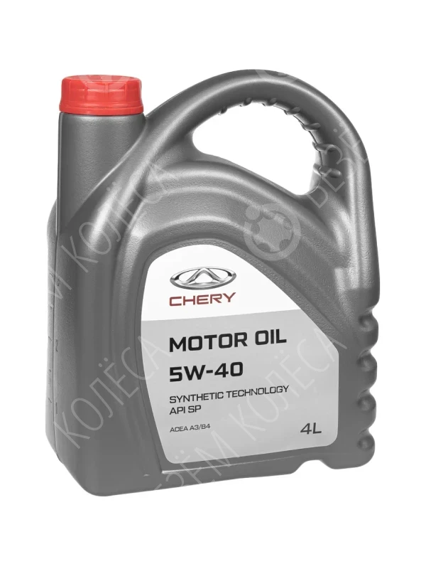 Моторное масло Chery Motor Oil 5W-40, 4 л.