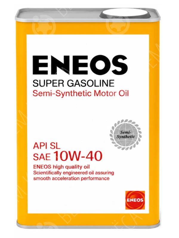 Масло моторное ENEOS Super Gasoline SL 10W-40 Полусинтетическое 4л (8801252021964)