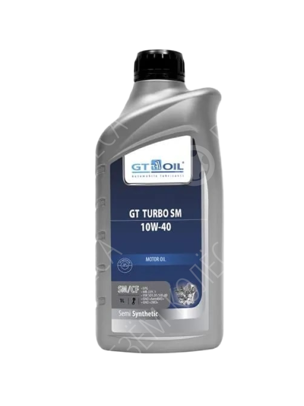 Моторное масло Gt Oil Turbo SM 10W-40, 1 л.