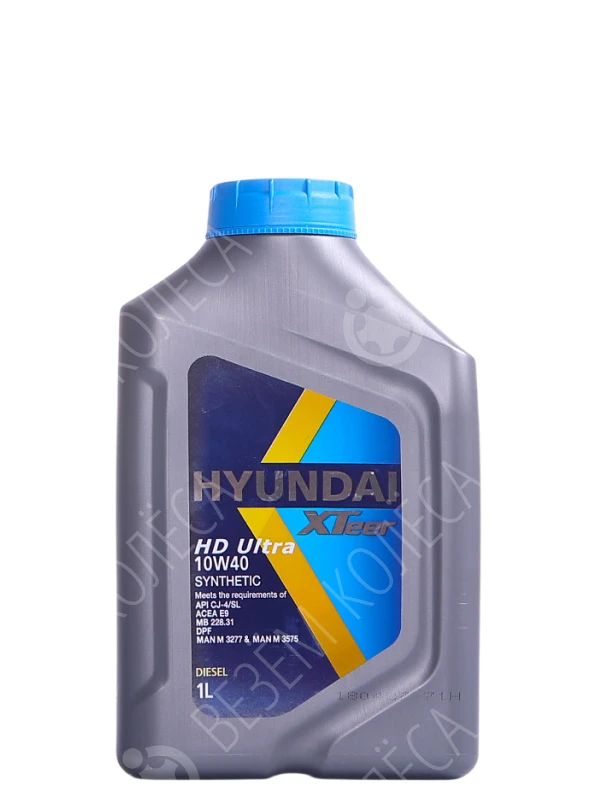 Масло моторное HYUNDAI XTEER HD Ultra 10W-40 Синтетическое 1л (1011227)