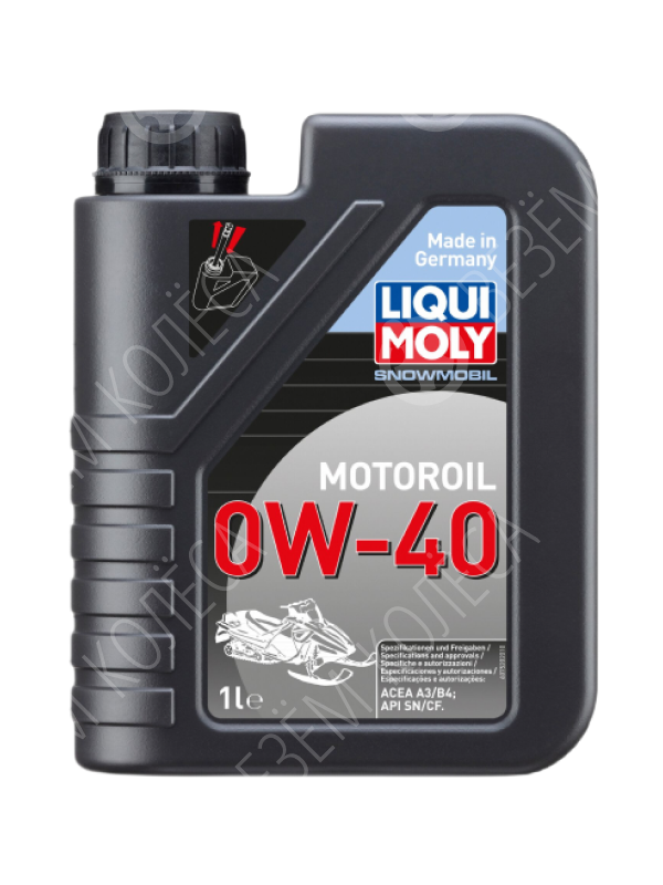 Моторное масло Liqui Moly Snowmobil Motoroil 0W-40, 1 л.