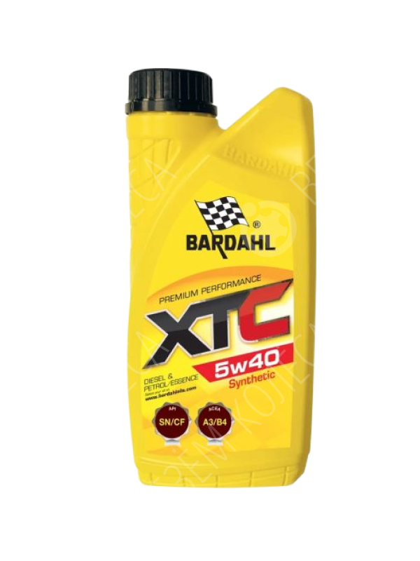 Моторное масло Bardahl XTC 5W-40, 1 л.