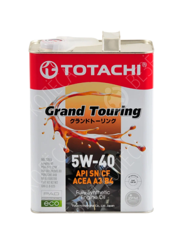 Моторное масло Totachi Grand Touring 5W-40, 4 л.