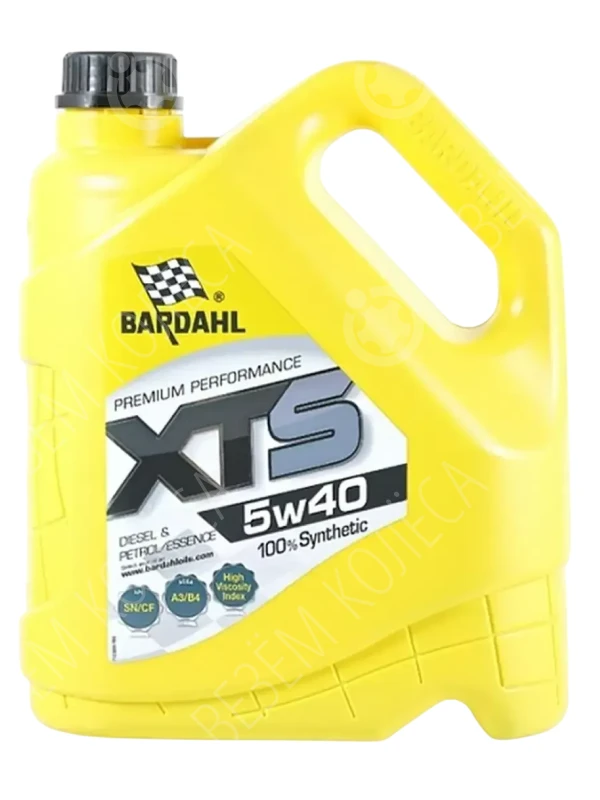 Масло моторное Bardahl XTS 5W-40 Синтетическое 4л (36252)