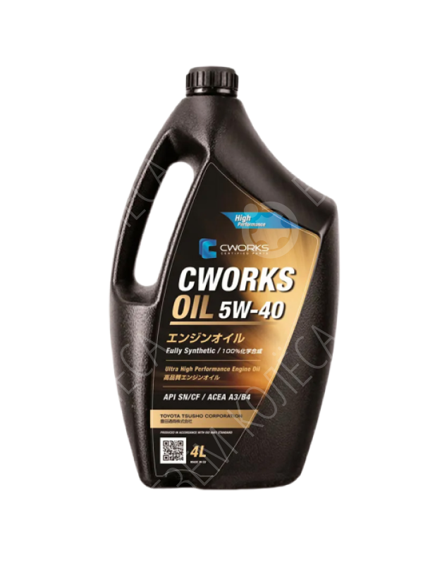 Моторное масло Cworks Oil 5W-40, 4 л.