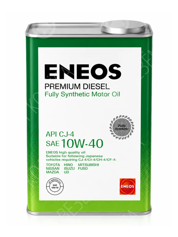 Масло моторное ENEOS Premium Diesel 10W-40 Синтетическое 1л (8809478943022)