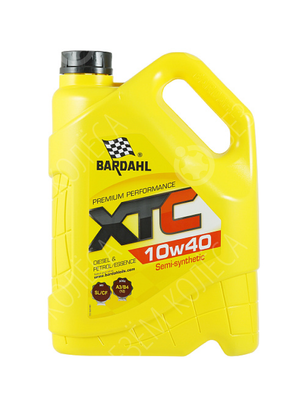 Моторное масло Bardahl XTC 10W-40, 5 л.