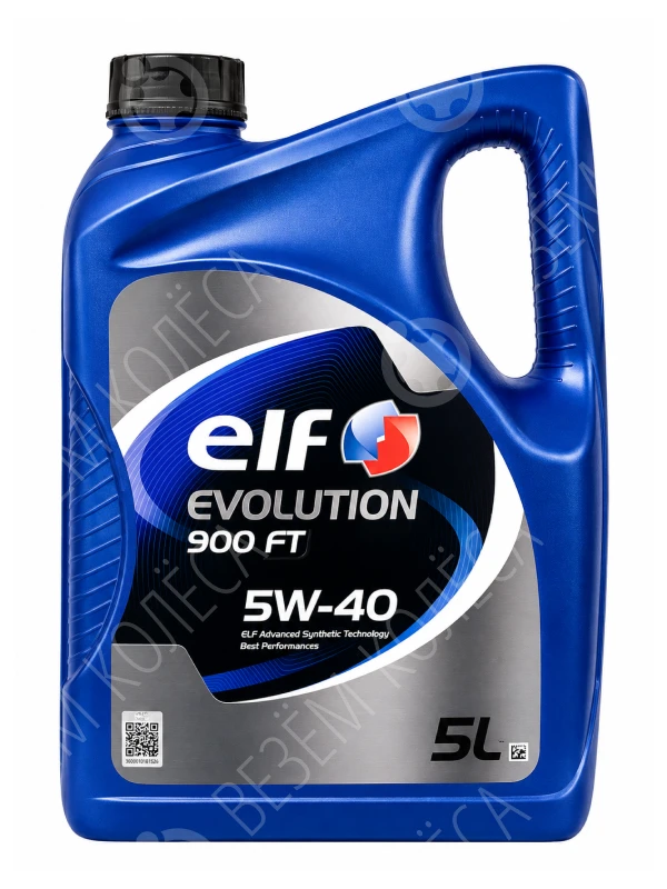 Масло моторное ELF Evolution 900 FT 5W-40 Синтетическое 5л (213917)