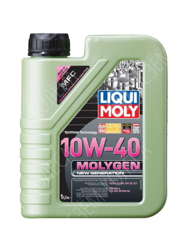 Моторное масло Liqui Moly Molygen New Generation 10W-40, 1 л.