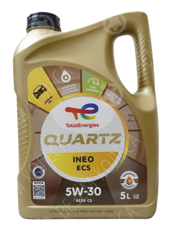Масло моторное TOTAL Quartz INEO ECS 5W-30 Синтетическое 5л (213683)