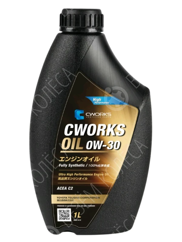 Масло моторное CWORKS Oil 0W-30 Синтетическое 1л (A130R9001)