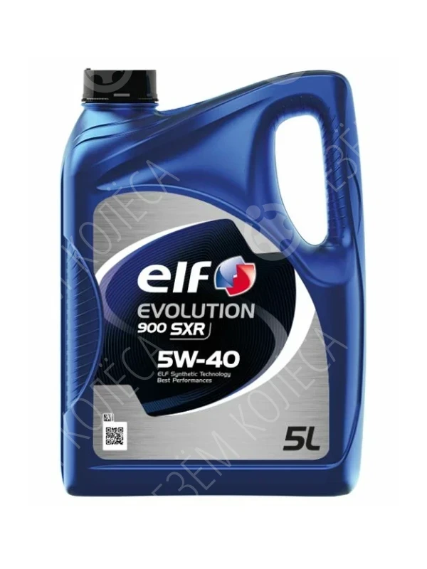 Моторное масло Elf Evolution SXR 5W-40, 5 л.