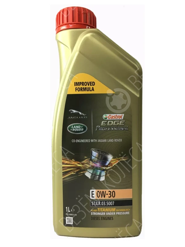 Масло моторное CASTROL EDGE Professional E Jaguar & Land Rover Titanium FST 0W-30 Синтетическое 1л (