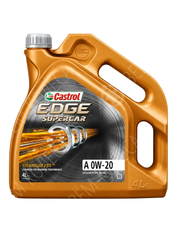 Масло моторное CASTROL EDGE Supercar 0W-20 Синтетическое 4л (15AC99)