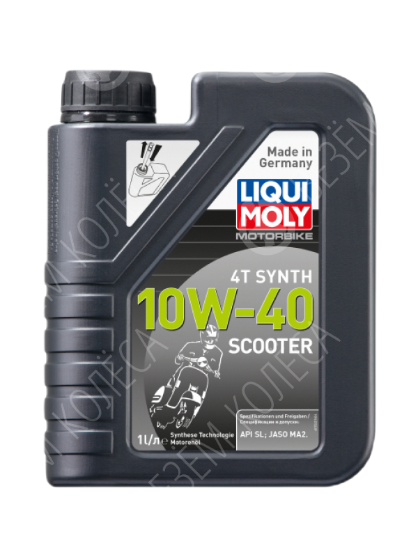 Моторное масло Liqui Moly Motorbike 4T Synth Scooter 10W-40, 1 л.