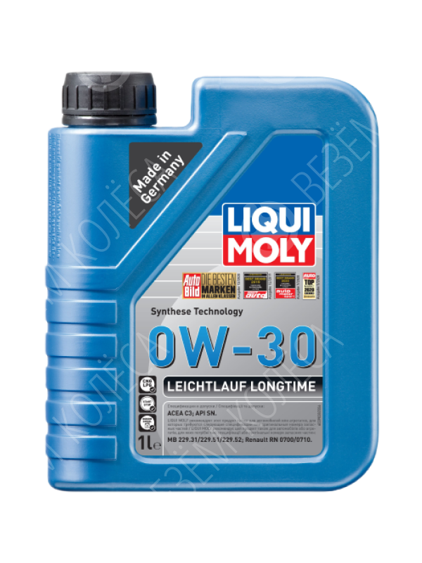 Моторное масло Liqui Moly Leiсhtlauf Longtime 0W-30, 1 л.