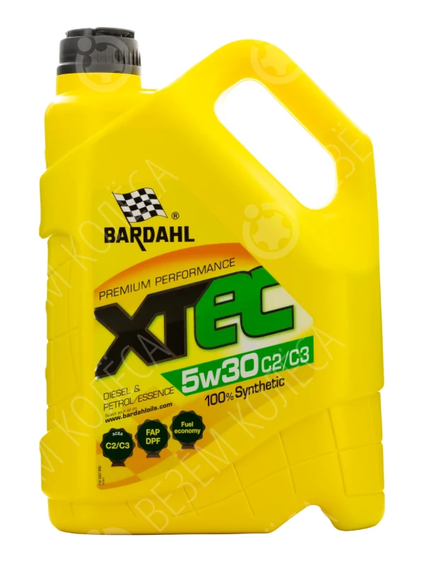 Масло моторное Bardahl XTEC 5W-30 Синтетическое 5л (33073)