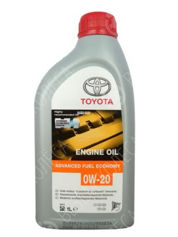 Масло моторное TOYOTA [ORG] 0W-20 Синтетическое 1л (0888083885)