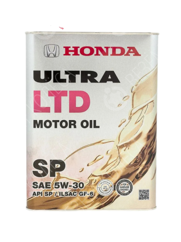 Моторное масло Honda Ultra LTD 5W-30, 4 л.