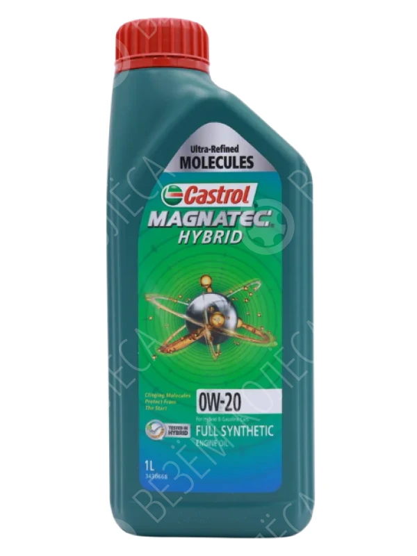 Масло моторное CASTROL Magnatec Hybrid 0W-20 Синтетическое 1л (15DD49)