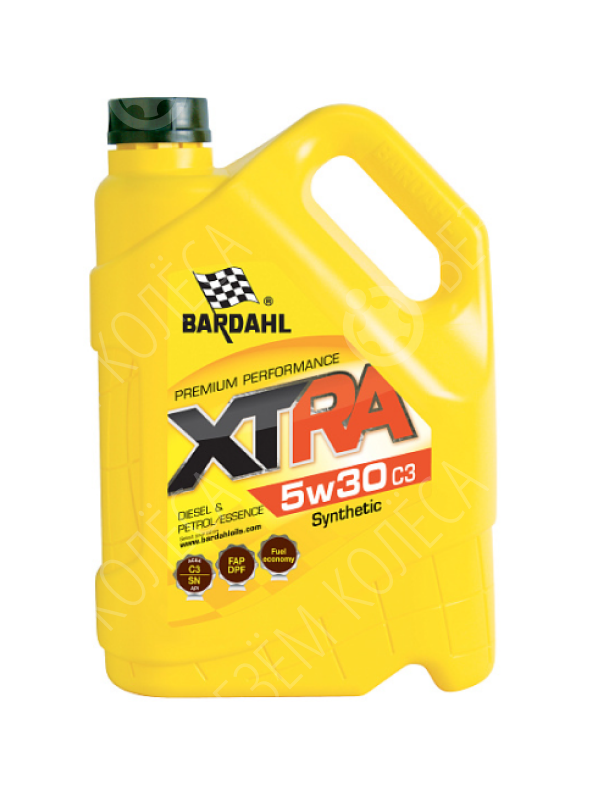 Моторное масло Bardahl XTRA 5W-30, 3 л.