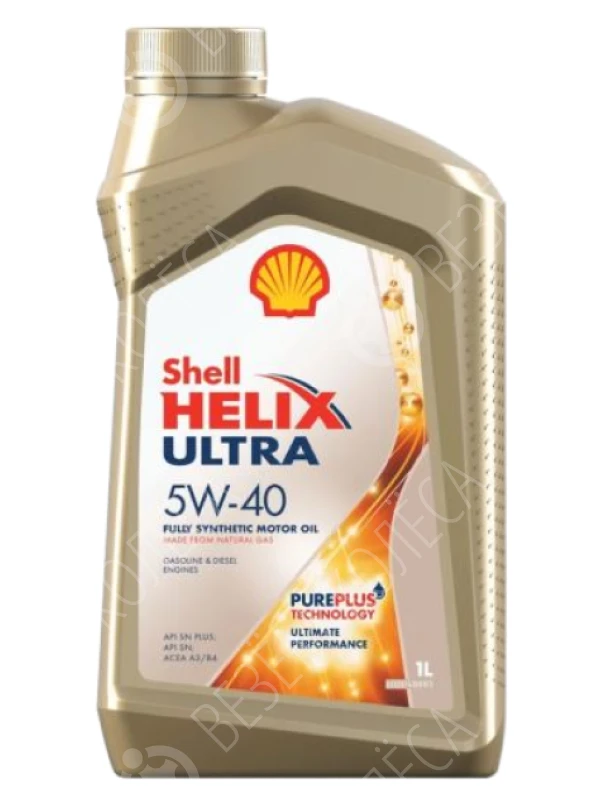 Масло моторное SHELL Helix Ultra 5W-40 Синтетическое 1л (550055904)