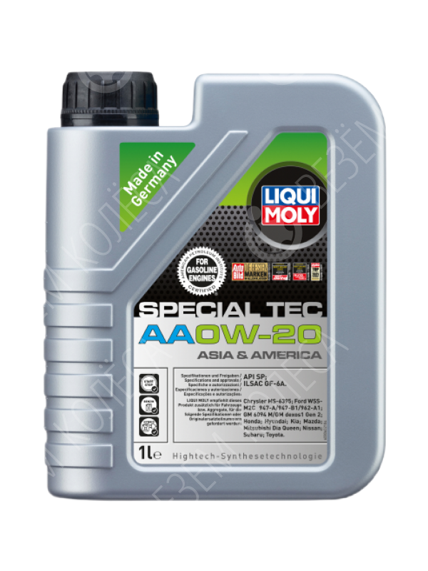 Моторное масло Liqui Moly Special Tec AA 0W-20, 1 л.