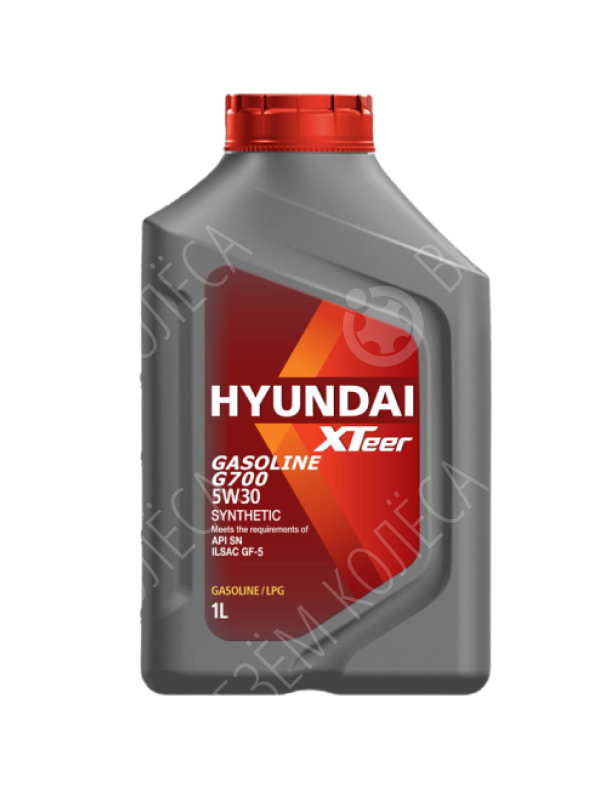 Моторное масло Hyundai Xteer Gasoline G700 5W-30, 1 л.