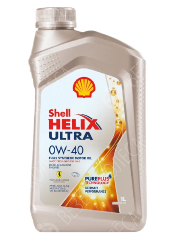 Масло моторное SHELL Helix Ultra 0W-40 Синтетическое 1л (550055859)