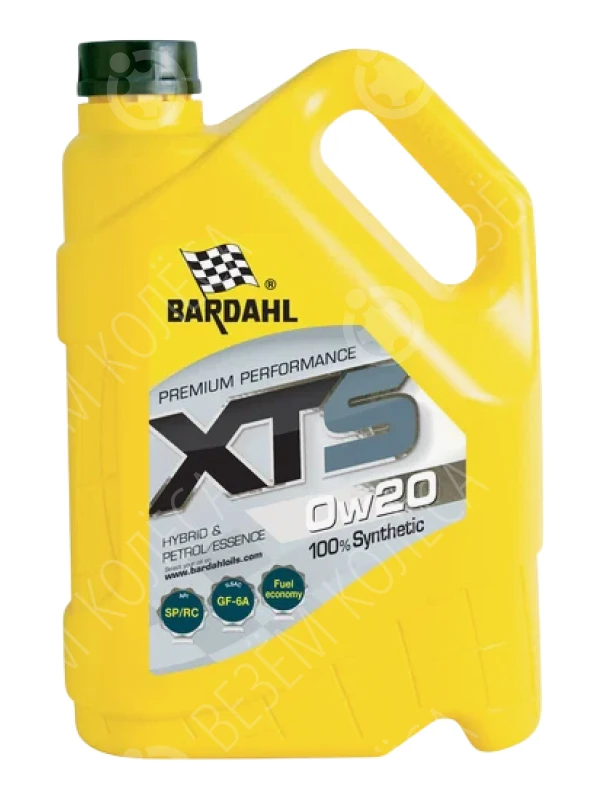 Масло моторное Bardahl XTS 0W-20 Синтетическое 5л (36333)