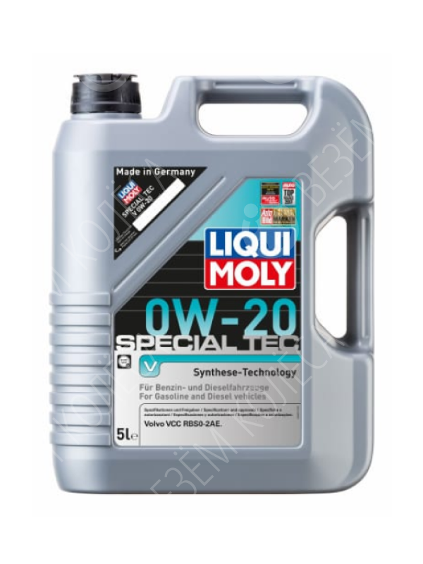 Моторное масло Liqui Moly Special Tec V 0W-20, 5 л.