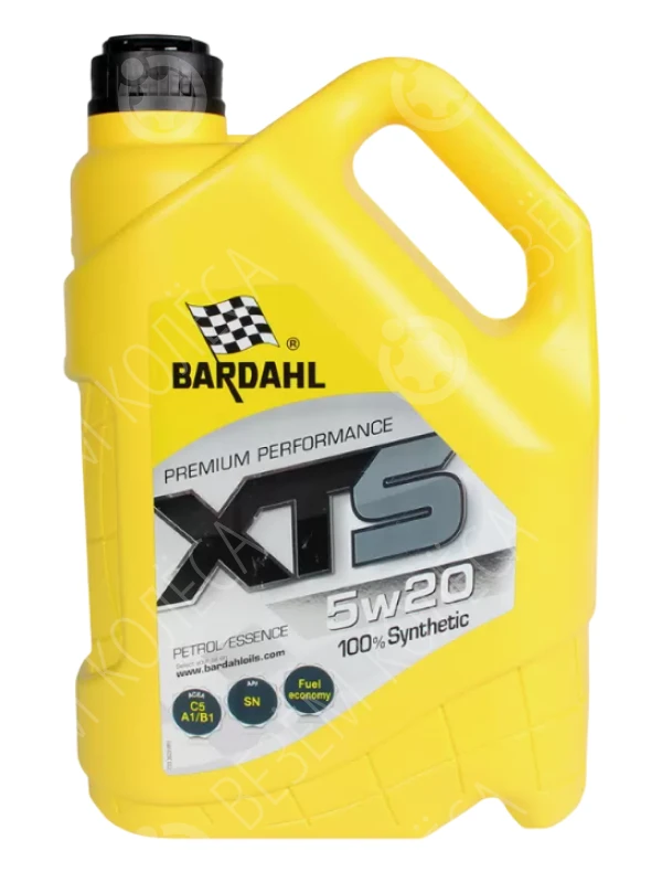 Масло моторное Bardahl XTS 5W-20 Синтетическое 5л (36293)