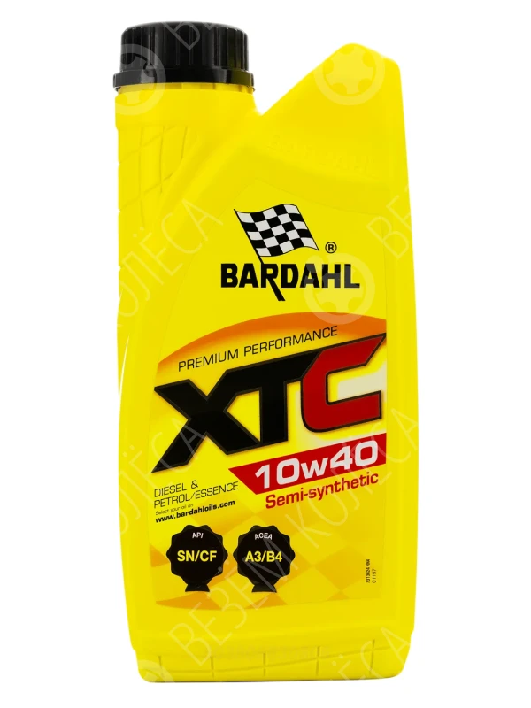 Масло моторное Bardahl XTC 10W-40 Синтетическое 1л (339040)