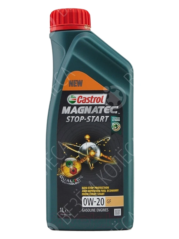 Масло моторное CASTROL Magnatec Stop-Start GF 0W-20 Синтетическое 1л (15CBB6)
