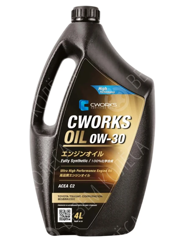 Масло моторное CWORKS Oil 0W-30 Синтетическое 4л (A130R9004)