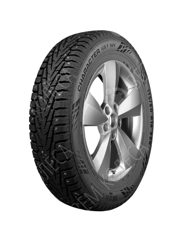 Зимние шипованные шины Ikon Tyres Character Ice 7 SUV 255/55 R18 109T